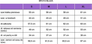 Badura Bluza damska kangurka z kapturem zdobiona haftowanym logo Badura M 7