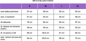 Badura Długa, luźna bluza damska z kapturem i haftowanym logo Badura S 6