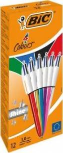 Bic Długopis 4 Colours Shine (12szt) BIC 1