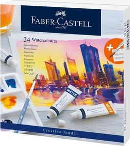 Faber-Castell Farby akwarelowe CS w tubkach 24 kolory 1