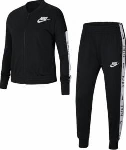 Nike Dres Nike Sportswear Girls Tracksuit CU8374 010 CU8374 010 czarny L (147-158cm) 1