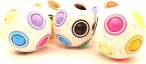Hipo Magiczna kula kolorowa - łamigłówka 7cm p12 2