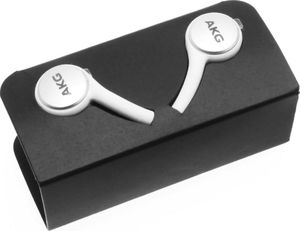 Słuchawki Techonic Słuchawki dokanałowe AKG Samsung EO-IG955 przewodowe 3.5mm białe 3
