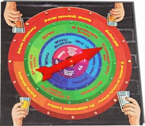 Grammi Gra planszowa Czteropak imprezowy - zestaw 4 gier alkoholowych 5