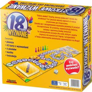 Grammi Gra planszowa 18-stkowe wyzwanie 2