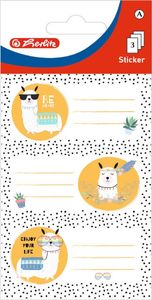 Herlitz Naklejki A szkolne Lama 2