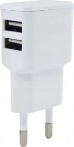 Ładowarka Techonic 2x USB-A 2 A (2x USB CHARGE 2A WHITE) 2