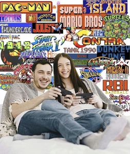 Techonic konsola RETRO 8-bit HDMI 628 gier 3