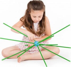 Kolorowe Baloniki Zwariowany namiot zielono-niebieski świecący 2