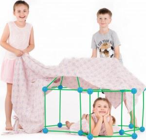 Kolorowe Baloniki Zwariowany namiot zielono-niebieski świecący 5