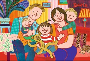 Trefl Puzzle 160 elementów Poznaj Basię 2