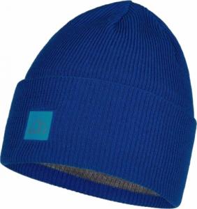 Buff Buff Crossknit Beanie 1264837201000 Niebieskie 1
