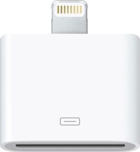 Adapter USB Techonic Apple 30pin - Lightning Biały  (30PIN to Lightning 8PIN adapter) 1