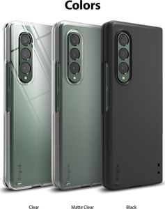Ringke Ringke Slim Ultracienkie Etui Pokrowiec Samsung Galaxy Z Fold 3 Przezroczysty (S536E52) 14