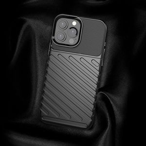 Hurtel Thunder Case Elastyczne Pancerne Etui Pokrowiec Iphone 13 Pro Max Czarny 3