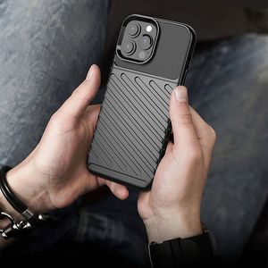 Hurtel Thunder Case Elastyczne Pancerne Etui Pokrowiec Iphone 13 Pro Max Czarny 8