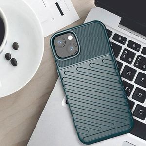 Hurtel Thunder Case Elastyczne Pancerne Etui Pokrowiec Iphone 13 Zielony 3