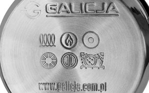 Galicja Garnek Ricky z pokrywką 1,2 L 2