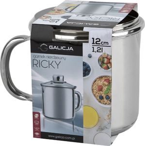 Galicja Garnek Ricky z pokrywką 1,2 L 5