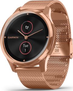 Zegarek sportowy Garmin Vivomove Luxe Różowe złoto  (010-02241-24) 1