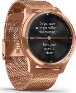 Zegarek sportowy Garmin Vivomove Luxe Różowe złoto  (010-02241-24) 4