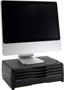 4World Exponent World Organizer A4R pod drukarki, MFP oraz monitory (czarny, 4 szuflady 3