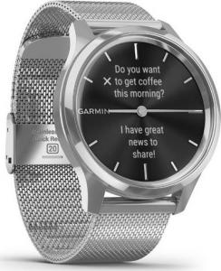 Zegarek sportowy Garmin Vivomove Luxe Srebrny  (010-02241-23) 4