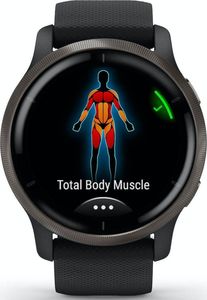 Zegarek sportowy Garmin Venu 2 Szary  (010-02430-21) 2