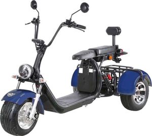 Hecht Cocis Max Blue Skuter Elektryczny Chopper E-skuter Motor Akumulatorowy Motocross Motorek Motocykl 1