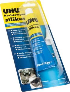 UHU Silikon Wysokotemperaturowy UHU 80 ml 1