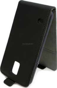 Bestsuit Etui Samsung GALAXY A20/A30 skórzane SLIGO FLEXI czarne 2