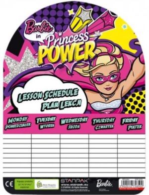 Starpak Plan lekcji Barbie Power (340052) 1