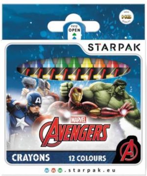 Starpak Kredki świecowe Avengers (356491) 1