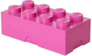 LEGO Pudełko śniadaniowe LEGO 8 różowe (40231739) 1
