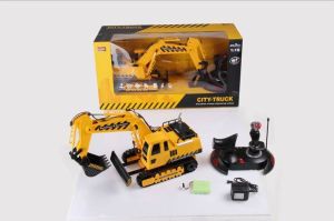 Ikonka City Truck - koparka z pługiem RC 6