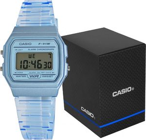 Zegarek Casio Zegarek Męski CASIO F-91WS-2EF Unisex 2