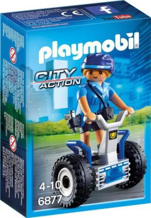 Playmobil Policjantka na Balance-Racer (6877) 1