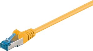 Goobay Patchcord S/FTP, Cat6a, LSZH, 1m, żółty (93679) 1