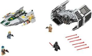 LEGO Star Wars TIE Advanced kontra myśliwiec A-Wing (75150) 2