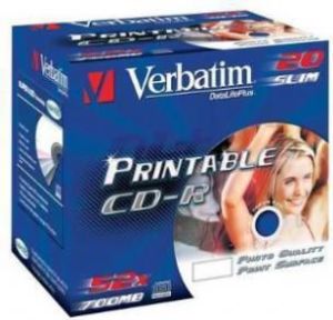 Verbatim CD-R 700 MB 52x 20 sztuk (43424) 1