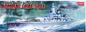 Academy Battleship Admiral Graf Spee (14103) 1