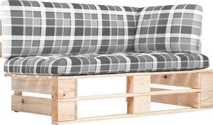 vidaXL Ogrodowa sofa narożna z palet, impregnowane drewno sosnowe 1