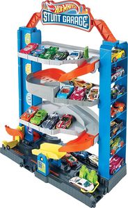 Hot Wheels Zestaw Garaż Parking Z Windą + Autko GNL70 4