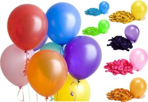 Lean Sport Balony metaliczne zestaw 100szt różne kolory 1