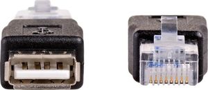Adapter USB Akyga AK-AD-27 USB - RJ45 Czarny  (AK-AD-27) 3