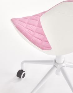 Krzesło biurowe Halmar Matrix 3 Różowe 5