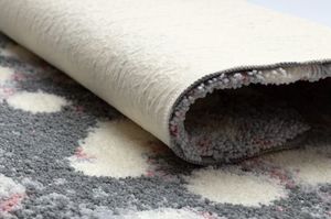 Dywany Łuszczów Dywanik łazienkowy 80x50cm szary (KPL200) 5