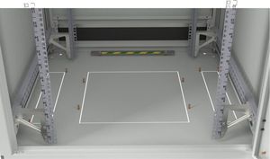 Szafa ZPAS Stojąca 19" 24U (WZ-IT-246060-69AA-2-011) 3