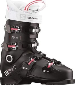 Salomon Buty narciarskie S/PRO 70 W Black/Garnet Pink/White 2019/2020 Rozmiar: 23/23,5 1