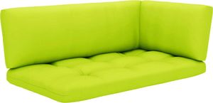 vidaXL Ogrodowa sofa narożna z palet, szara, drewno sosnowe 3